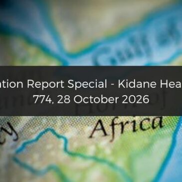 Situation Report Special: New indictment introduced in Kidane court case; List of witnesses submitted by the Dutch prosecutor
